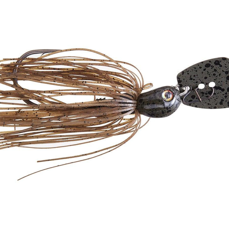 Strike King Thunder Cricket Vibrating Jig Green Pumpkin 3 8oz