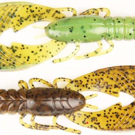 X Zone Lures Pro Series 4" Muscle Back Craw Summer Craw