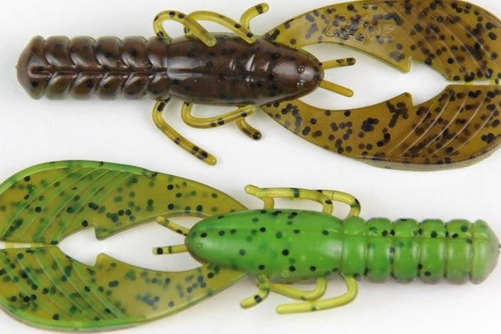 X Zone Lures Pro Series 3.25" Muscle Back Finesse Craw