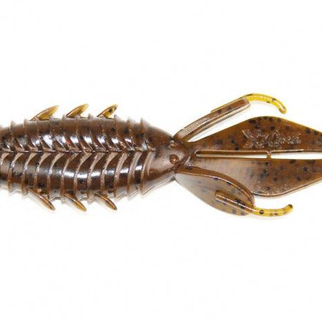 X Zone Lures Pro Series 4" Adrenaline Bug Green Pumpkin Black Flk