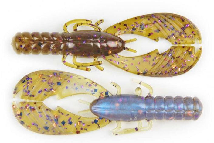 X Zone Lures Pro Series 3.25" Muscle Back Finesse Craw