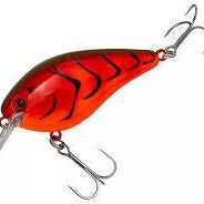 Strike King KVD 1.5 Squarebill Silent Crankbait Fire Craw
