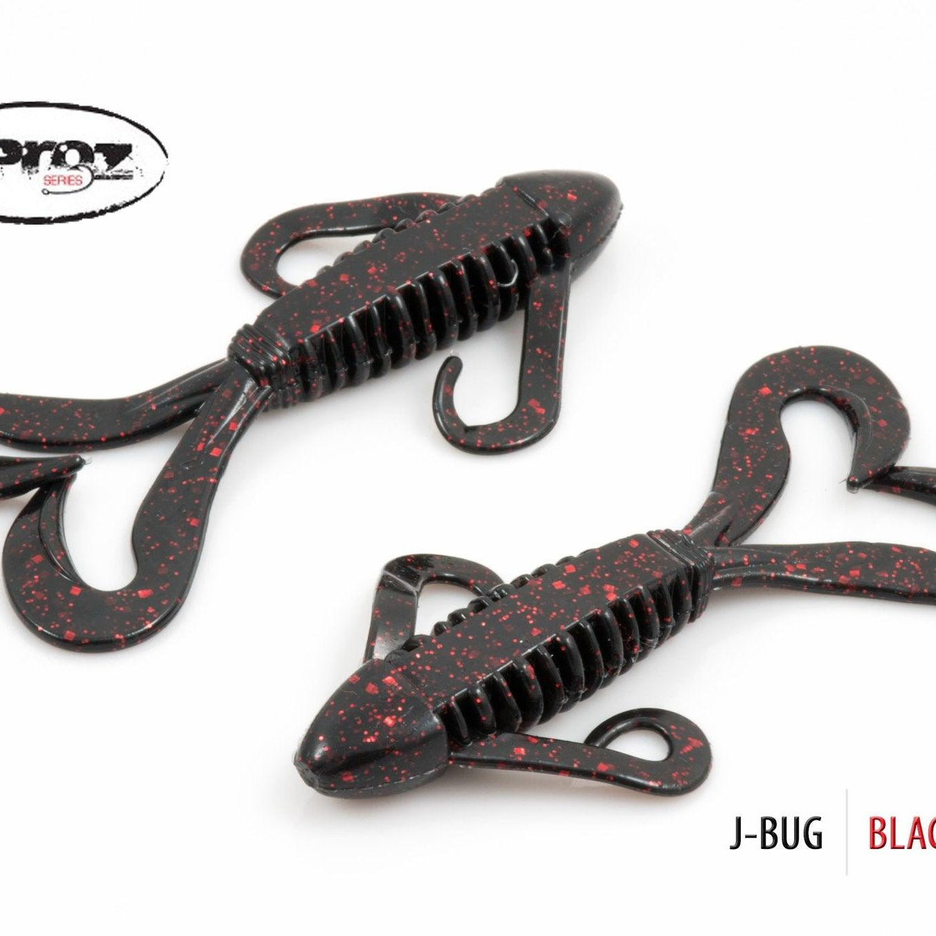 V&M J-Bug Black Red Glitter**