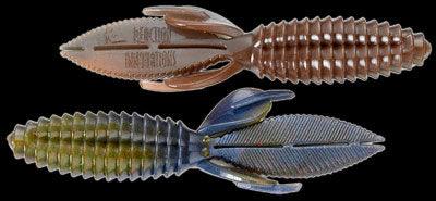 Reaction Innovations Smallie Beaver 3.50 Magic Craw Red