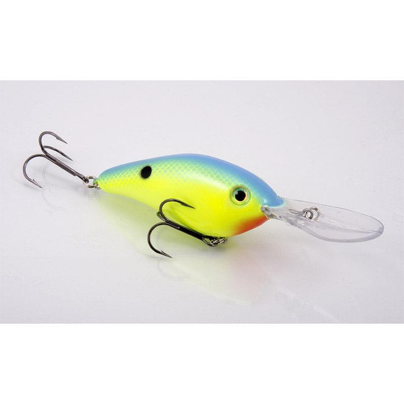 Strike King Pro Model 6XD Powder Blue Back Chart