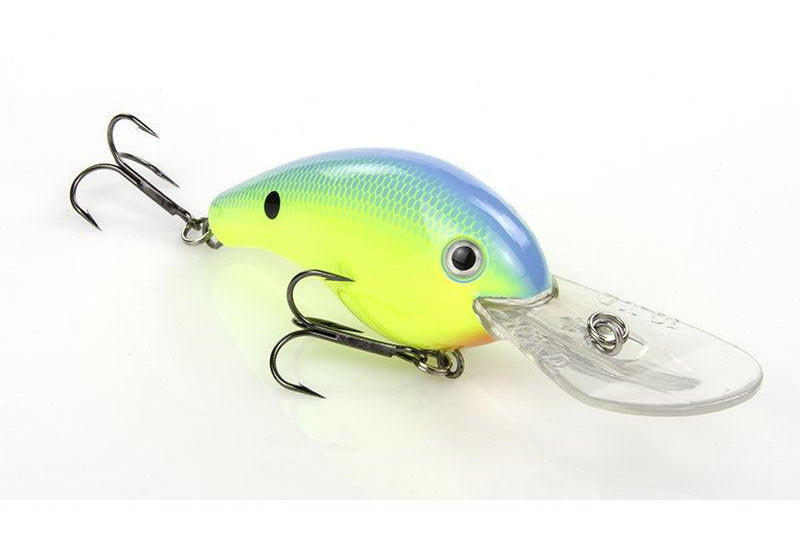 Strike King 10XD Powder Blue Back Chartreuse