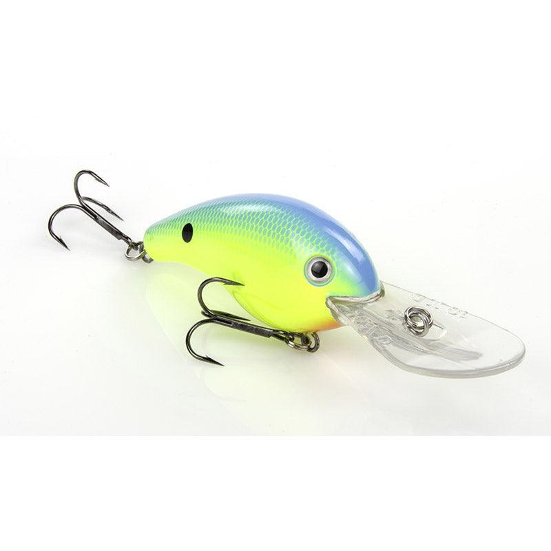 Strike King 10XD Powder Blue Back Chartreuse