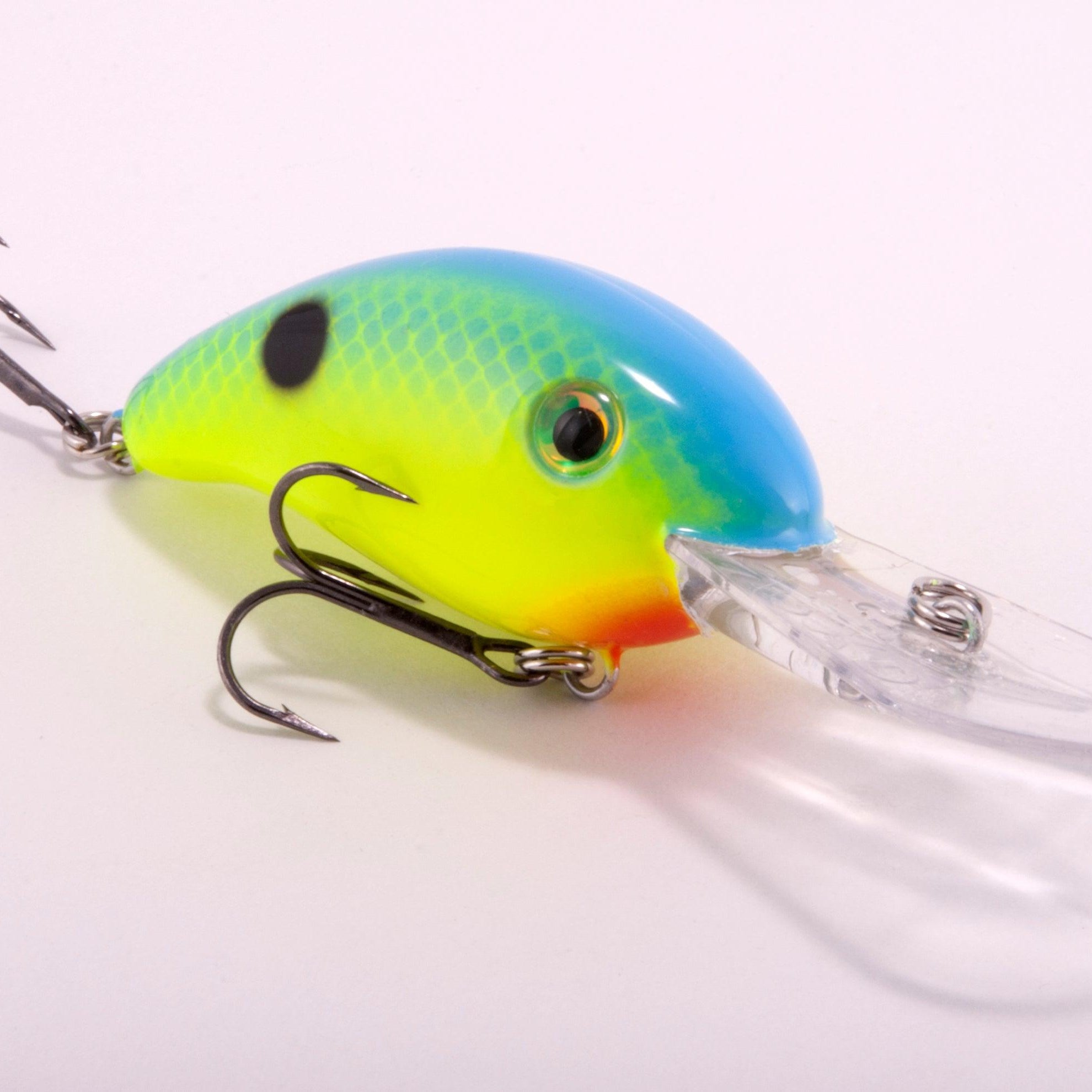 Strike King 3XD Powder Blue Back Chartreuse *