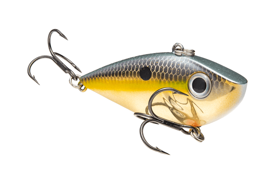 Strike King Red Eye Shad 2-Tap 1/2oz Gold Sexy Shad