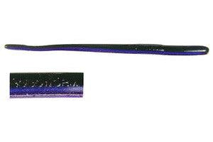 Roboworm Straight Tail 4.5" Green Pumpkin Purple