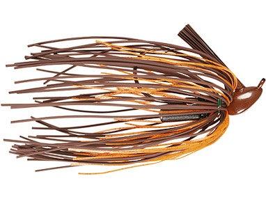 Buckeye Lures Mop Jig Brown Orange 3 8oz