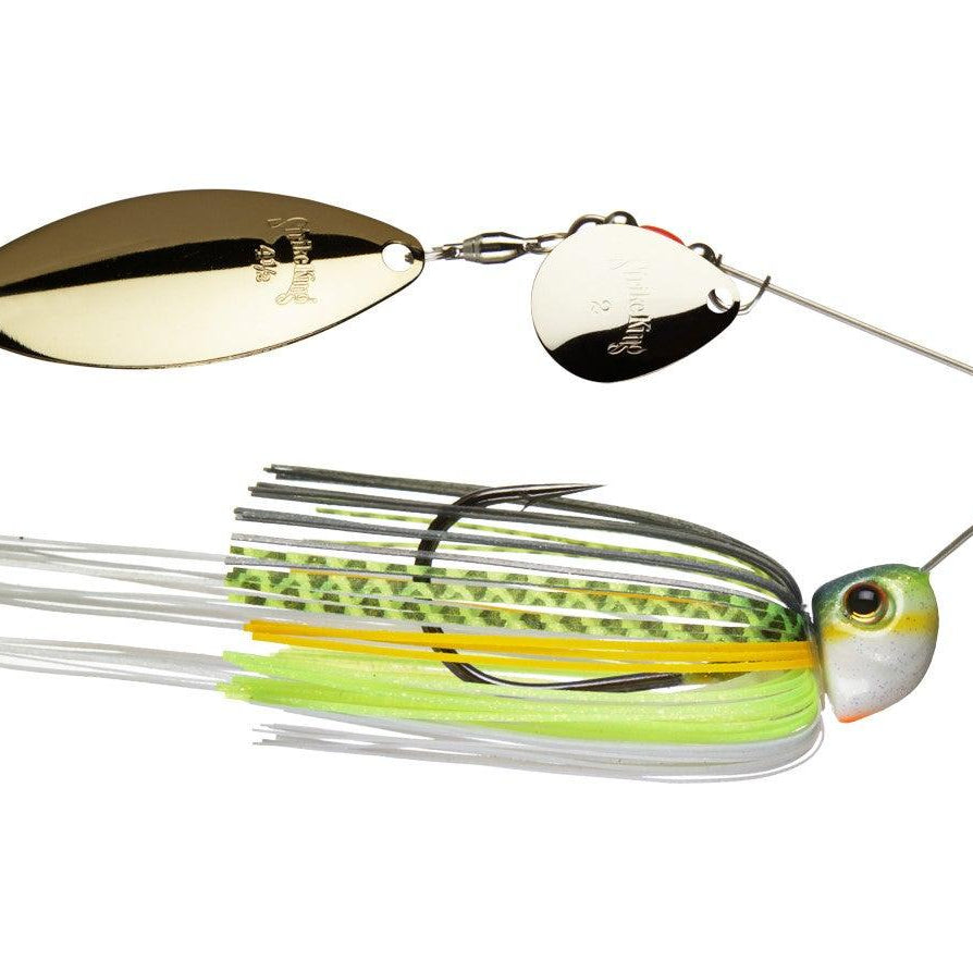 Strike King Hack Attack Heavy Cover Spinnerbait (D) Chartreuse Sexy Shad 1 2 oz