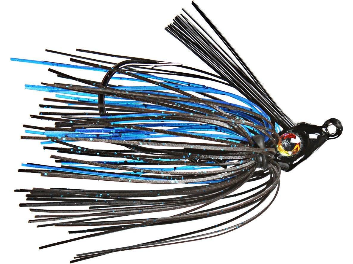 Santone Rayburn Swim Jigs Black Blue Accent 16oz