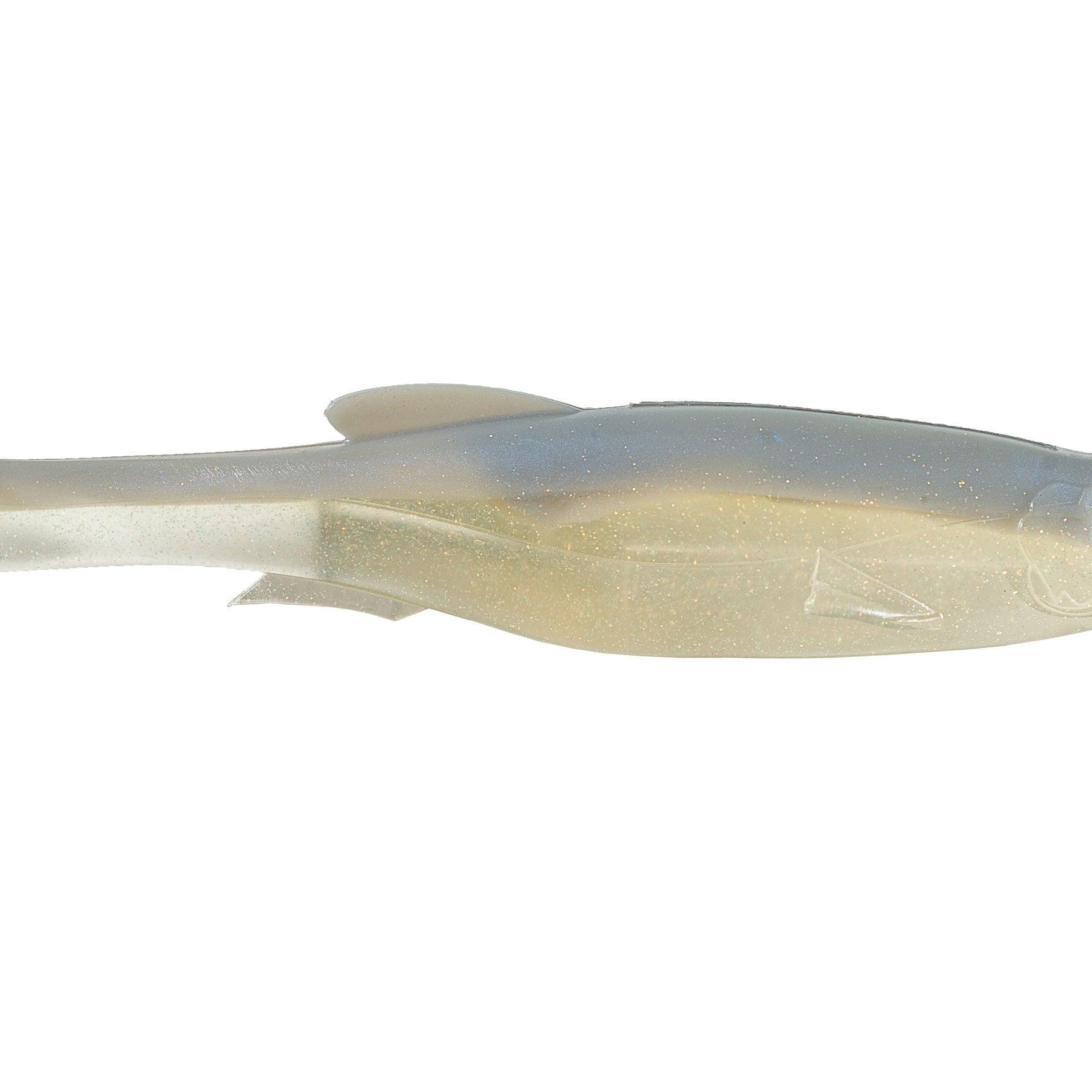 Megabass Mag Draft Freestyle 6" 2pk White Back Shad