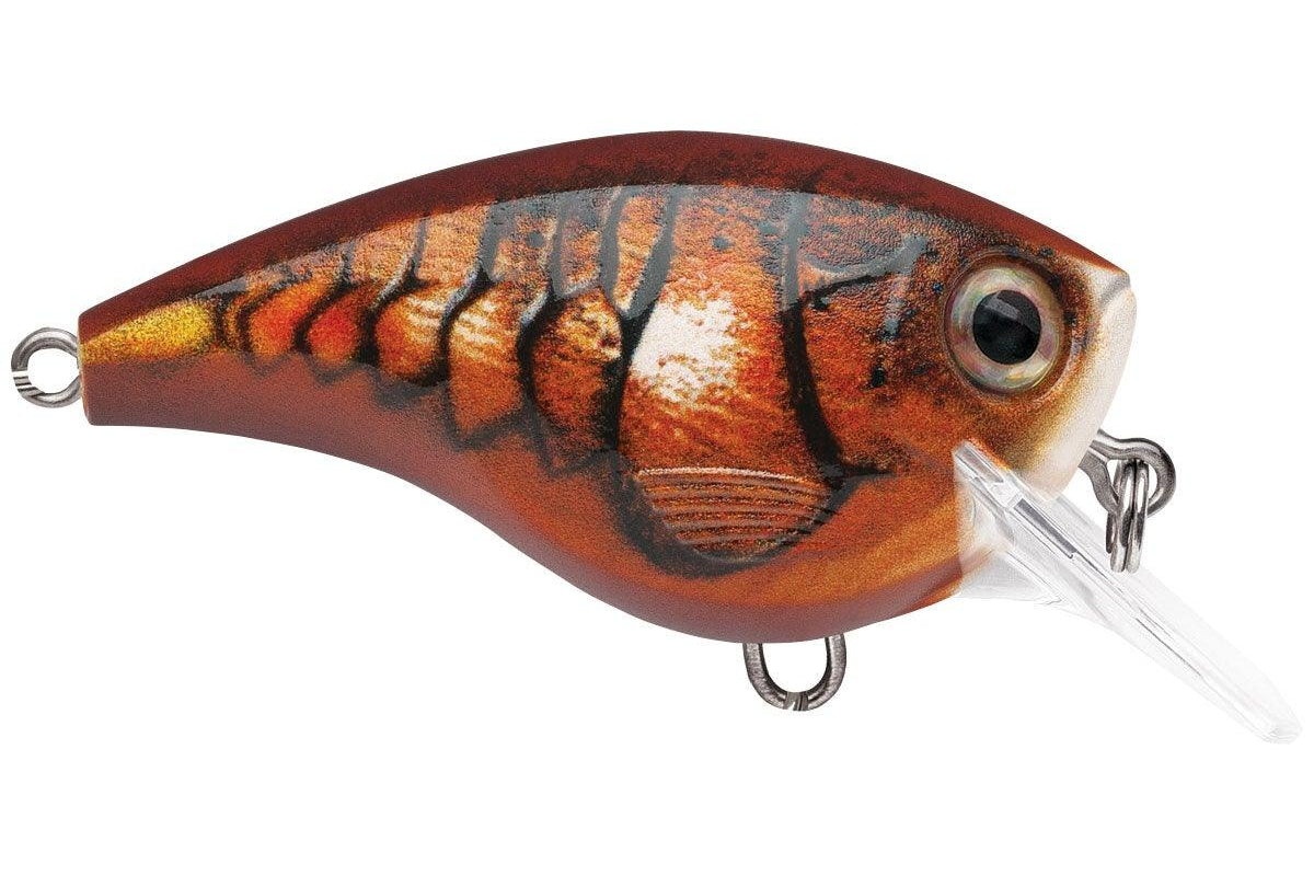 Rapala Balsa Xtreme Brat 3 Squarebill Crankbait Blaze