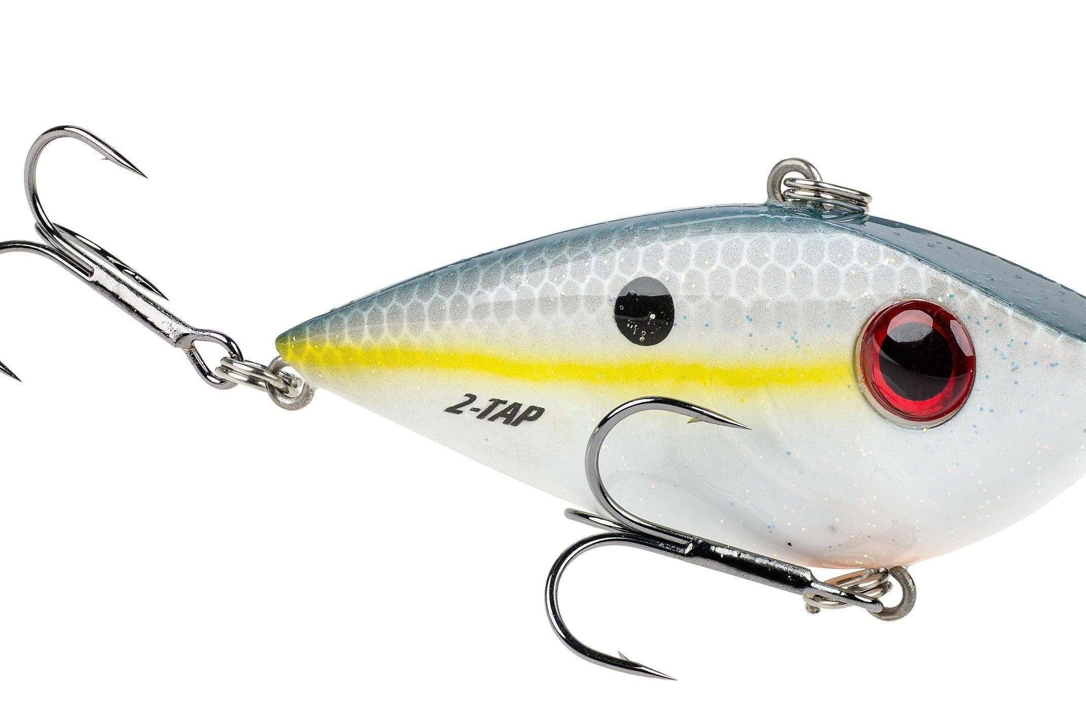Strike King Red Eye Shad 2-Tap 3/4oz Sexy Shad