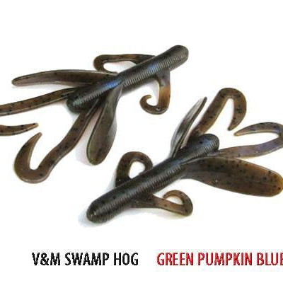 V&M Baby Swamp Hog Green Pumpkin Blue Haze **