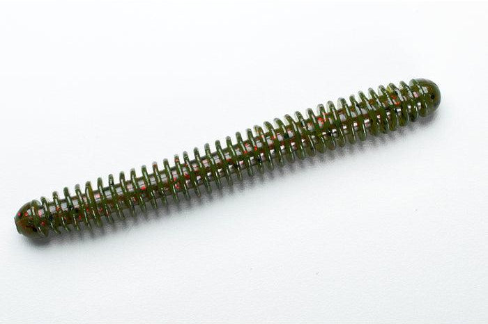 Lake Fork Trophy Lures 4" Ring Fry Watermelon Seed Red Flake **