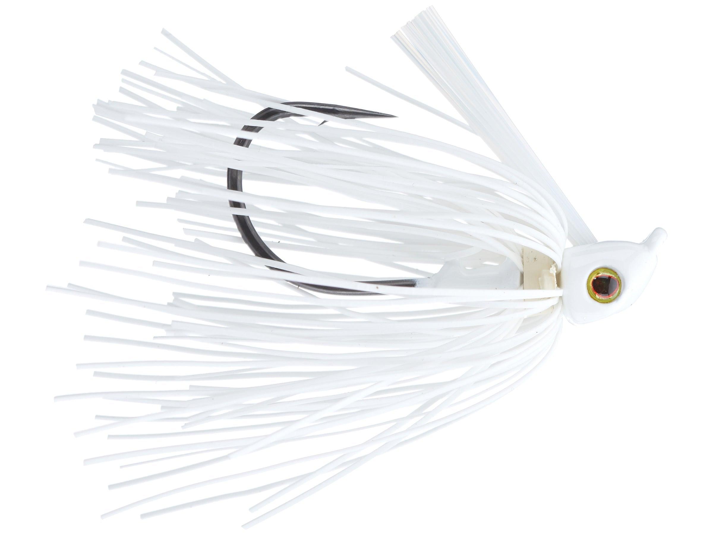 V&M Pacemaker HD Swim Jig White 1 2