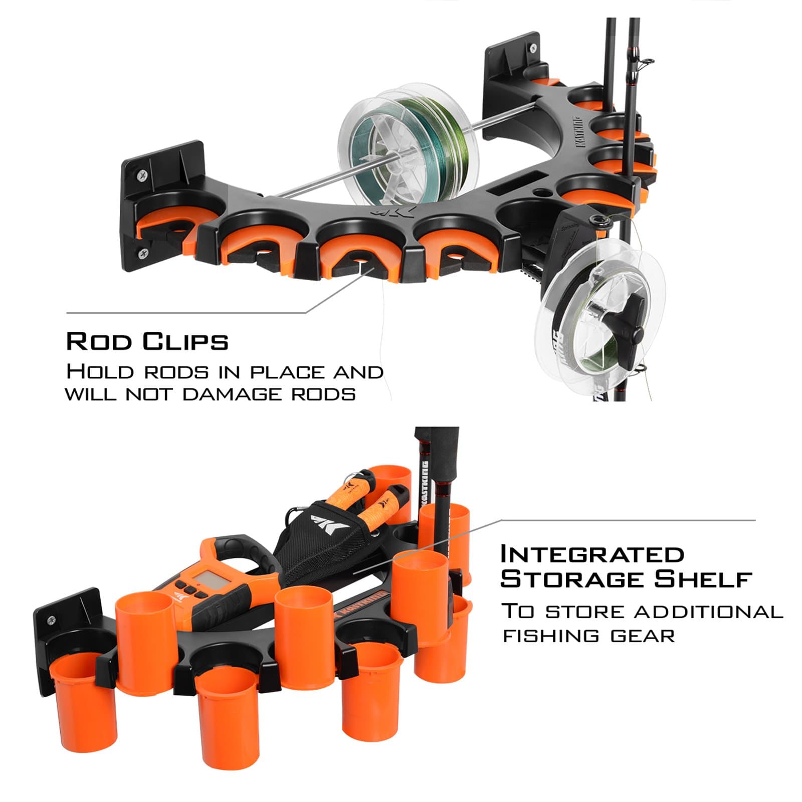 V10LS Spooling Station and Rod Rack