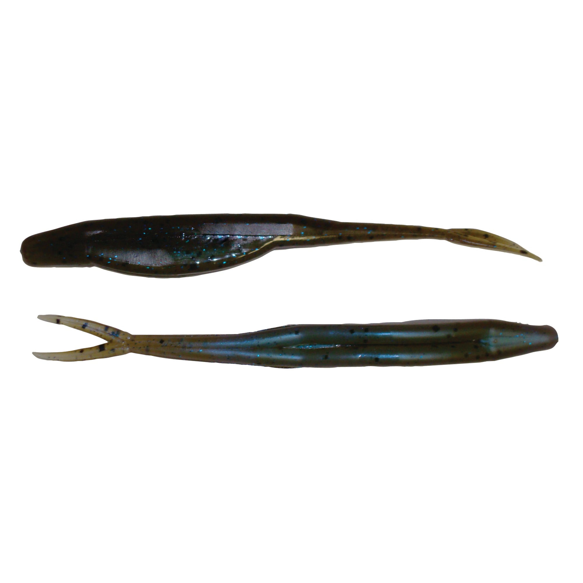 Zoom Super Fluke Green Pumpkin Blue Flash 294