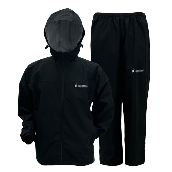 Frogg Toggs Vapor Rain Suit Black