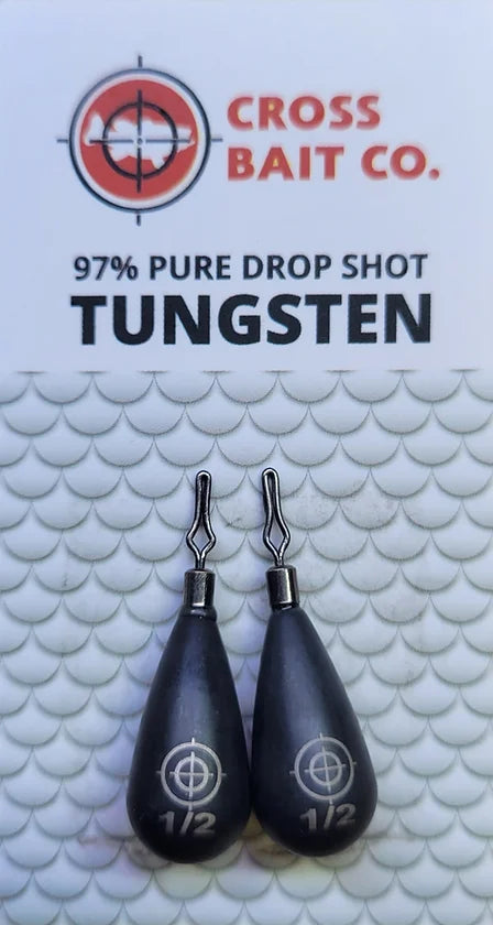 Cross Bait Tungsten Dropshot 1 2 oz