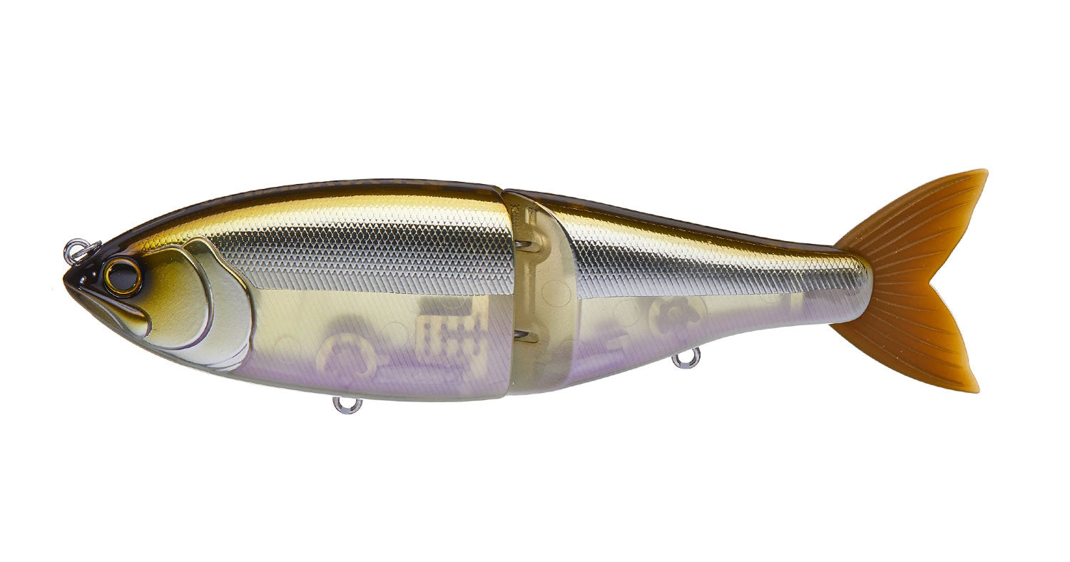 Swimbait Republic Glideway 126 Glide Bait Purple Shiner #7