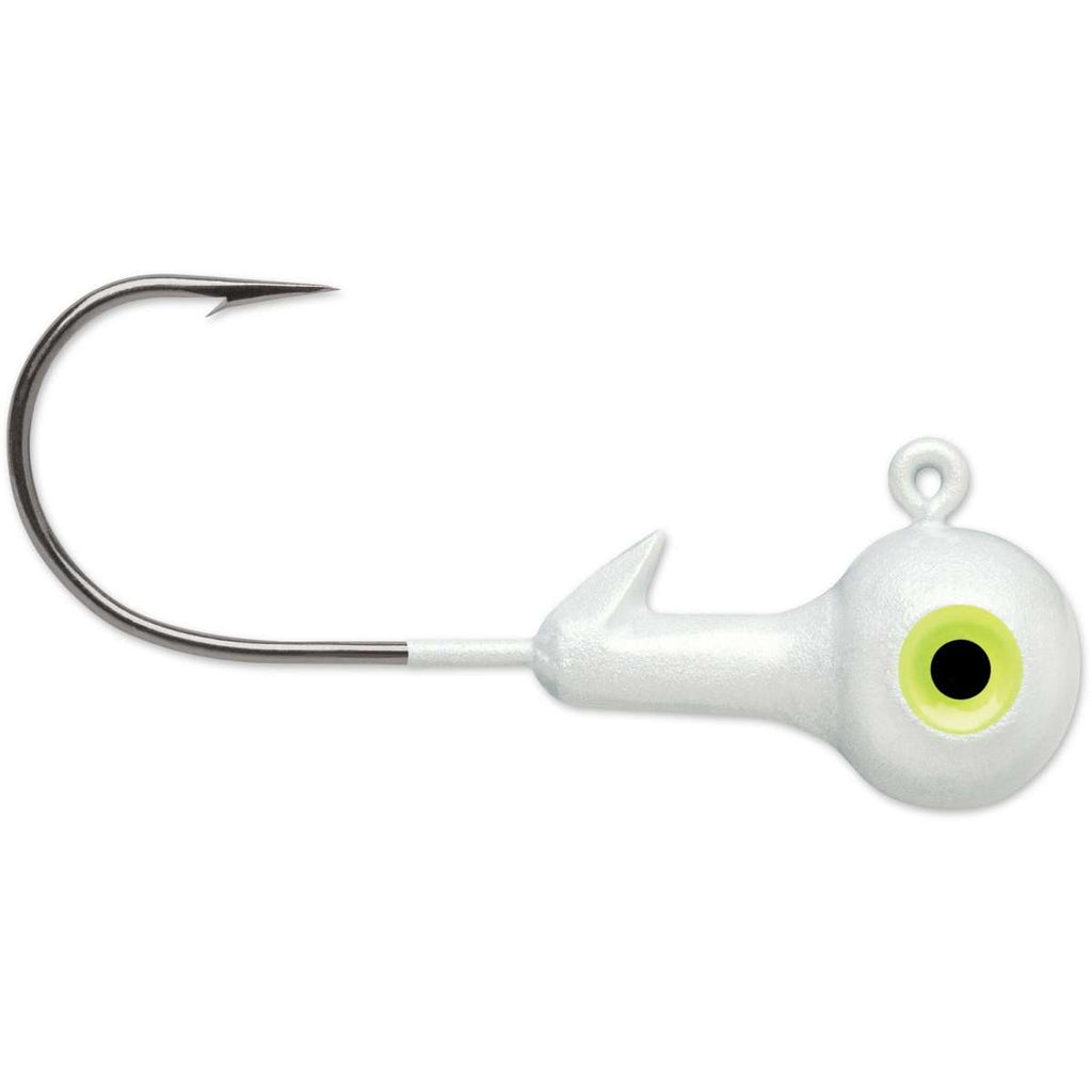 VMC Pro Series Hard Ball Jigs 4pk White 1 4 oz.