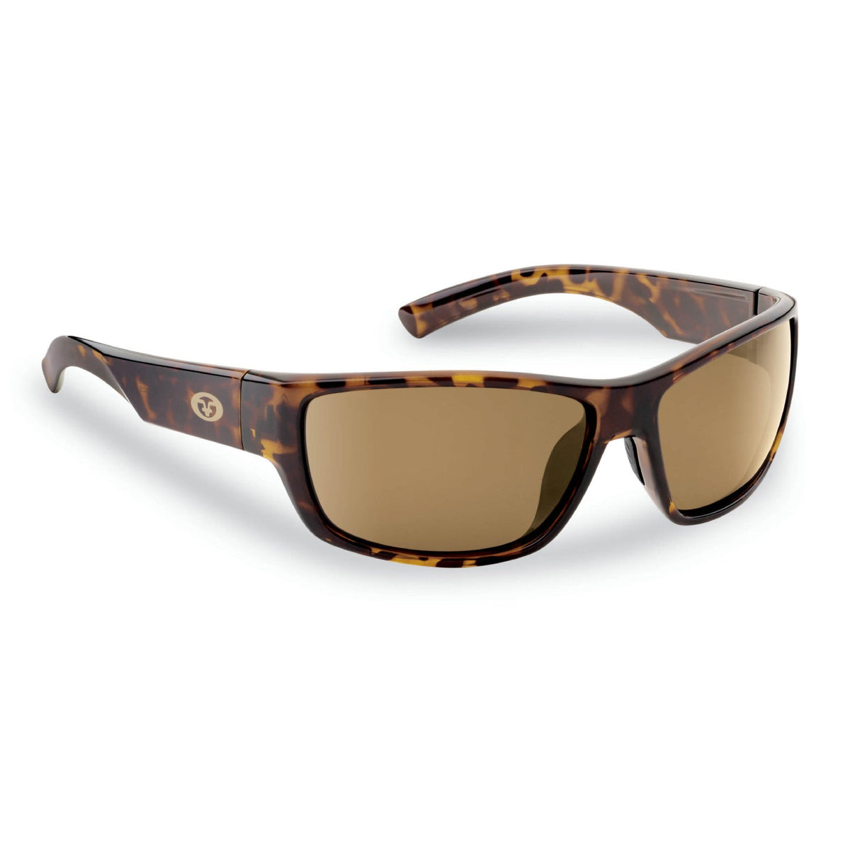 Flying Fisherman Polarized Sunglasses Matecumbe Tortoise Amber