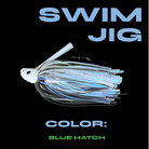Tower Outdoors Swim Jig Blue Hatch