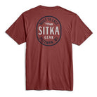 Sitka Built To Last Tee Redwood