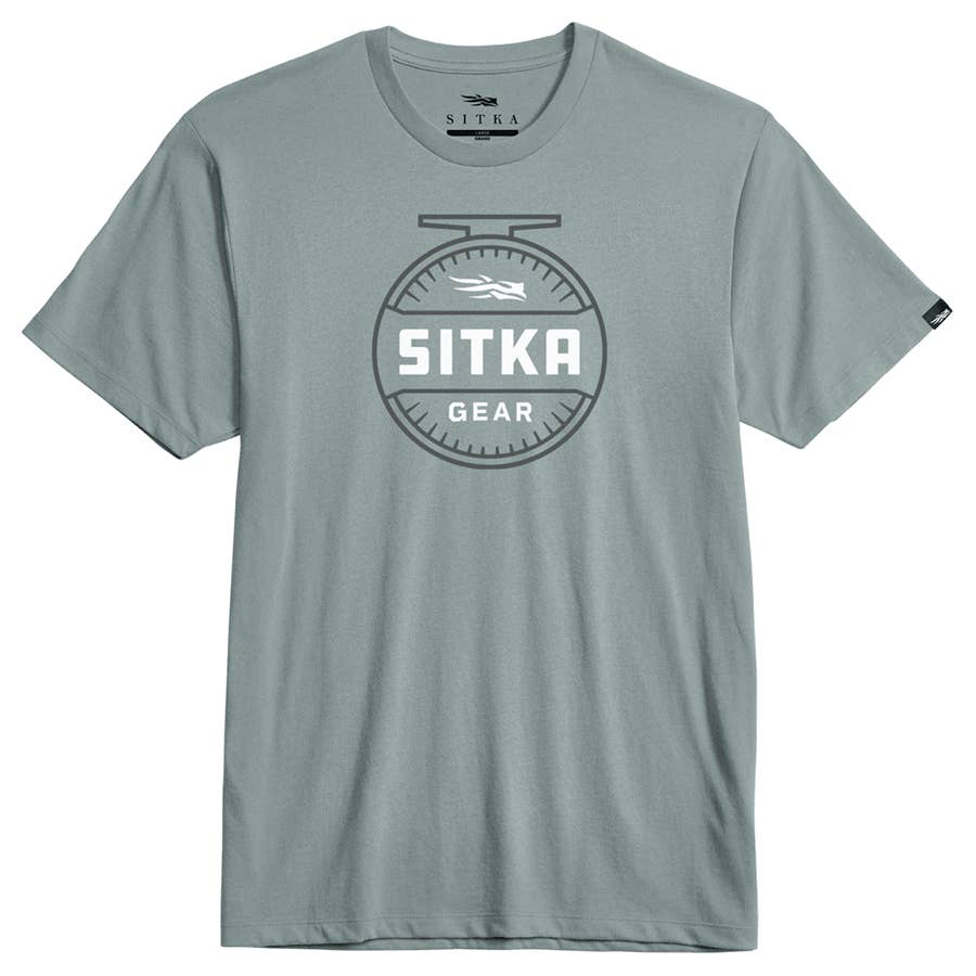 Sitka Men's Reel Tee Surf Blue
