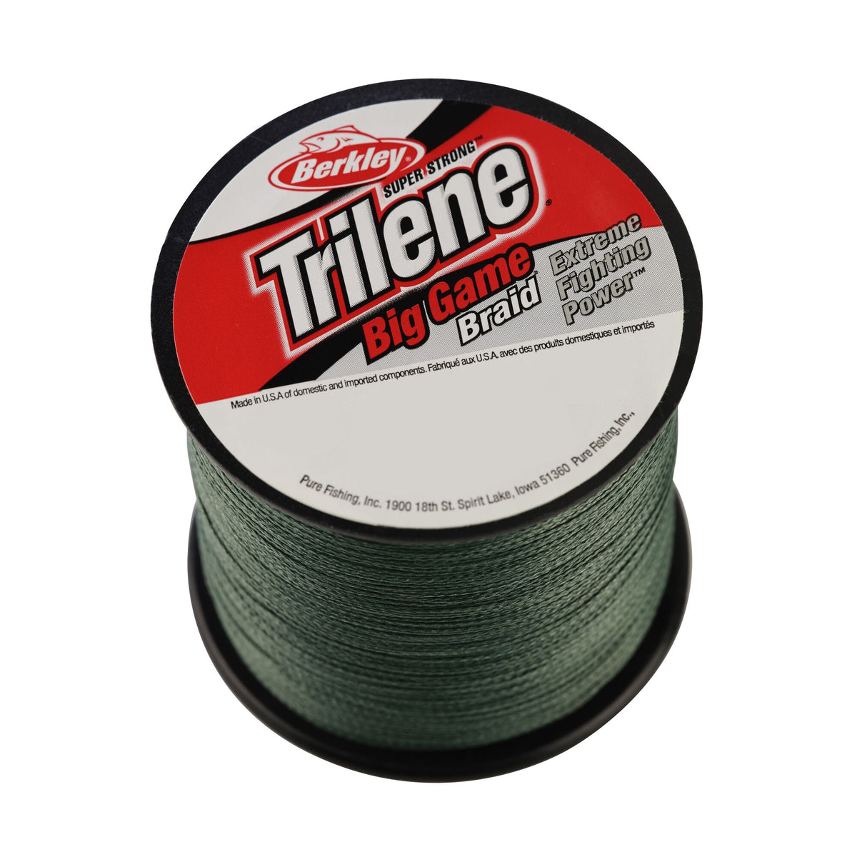 Berkley Trilene Big Game Braided Line Low Vis Green