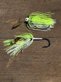 V&M The Blade Jig Chartreuse White