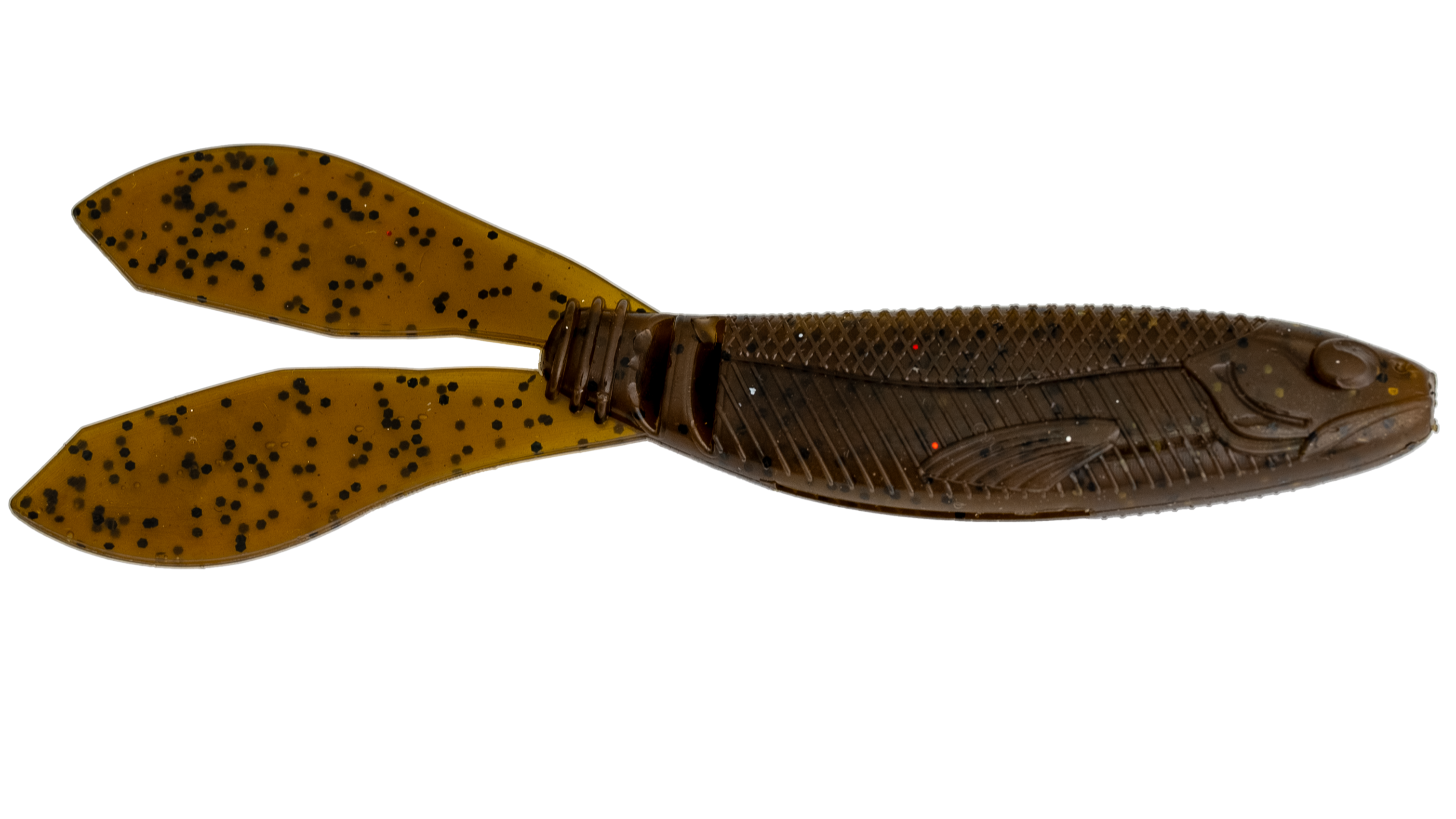 G-Ratt Baits Mixer Jig Trailers 5pk TRD BROWN BLACK FLAKE