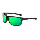 WaterLand Co. FishCamp Sunglasses Green Honey Mirror