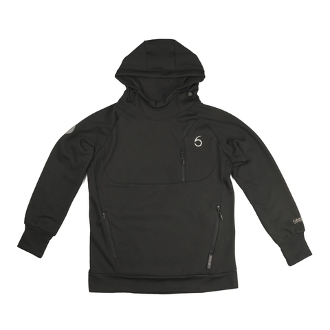 6th Sense FishShield Pro Hoodie with Tackle Addict Logo Black