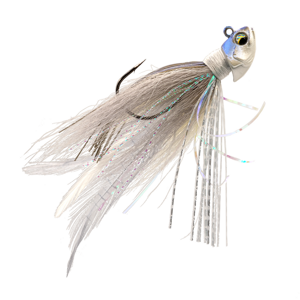 6th Sense Flock Hair Jig Pro Blue