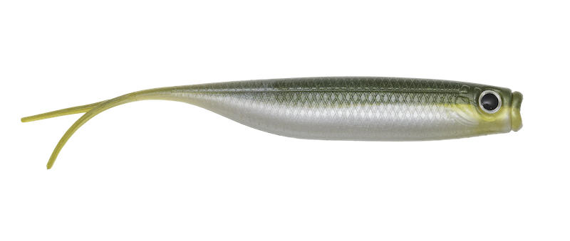 G-Ratt Baits The Rocker Soft Jerkbait Green & Silver