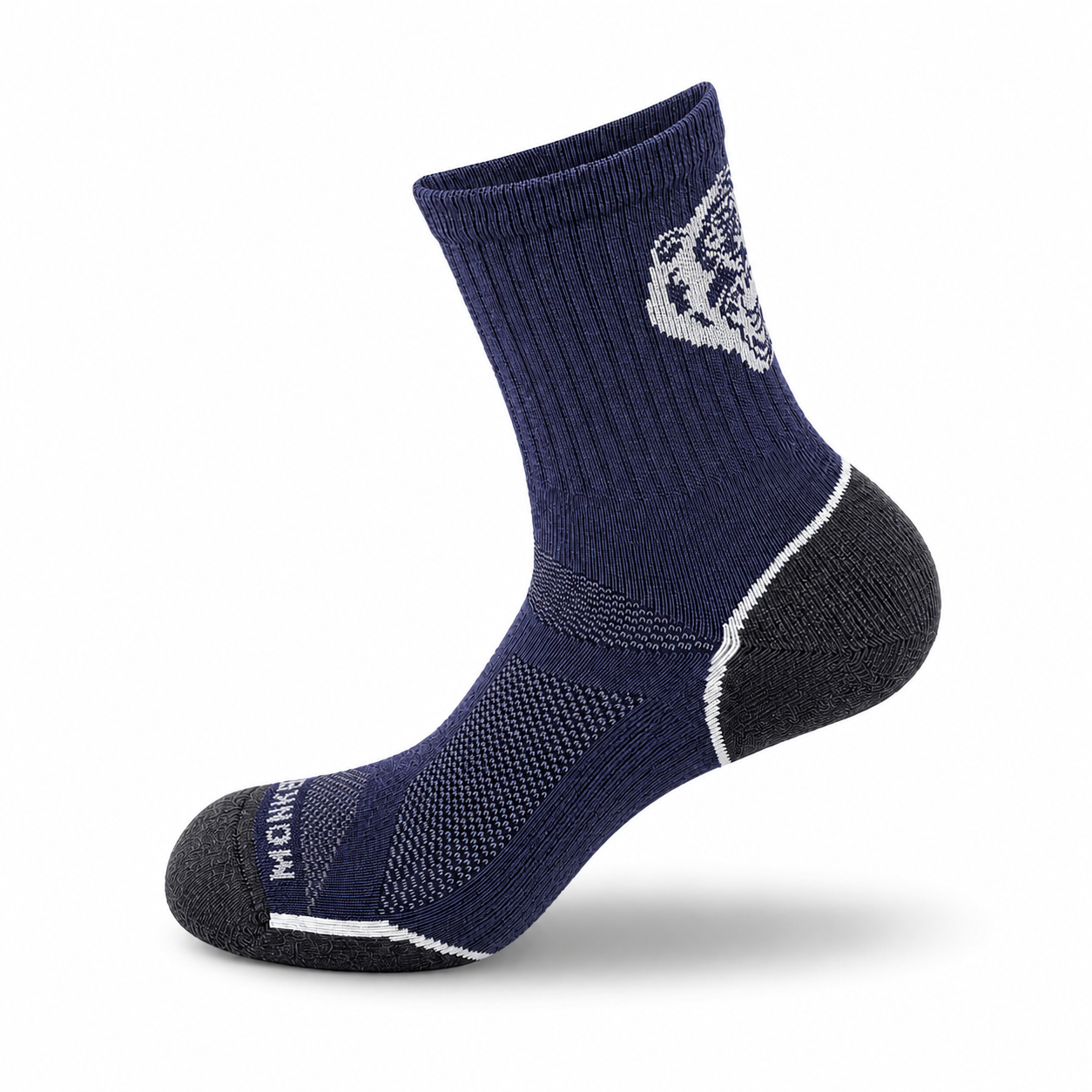 Fish Monkey Guide Series Mini Crew Lightweight Merino Socks Navy