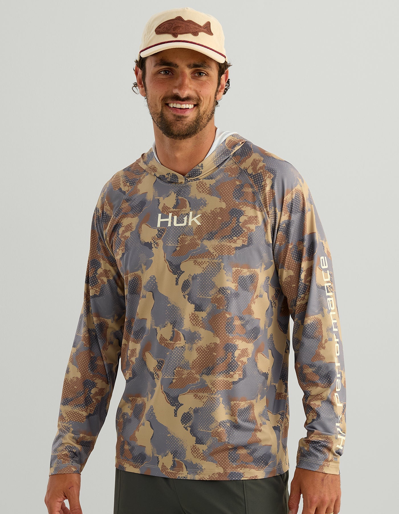 Huk Airweight KC Printed Hoodie