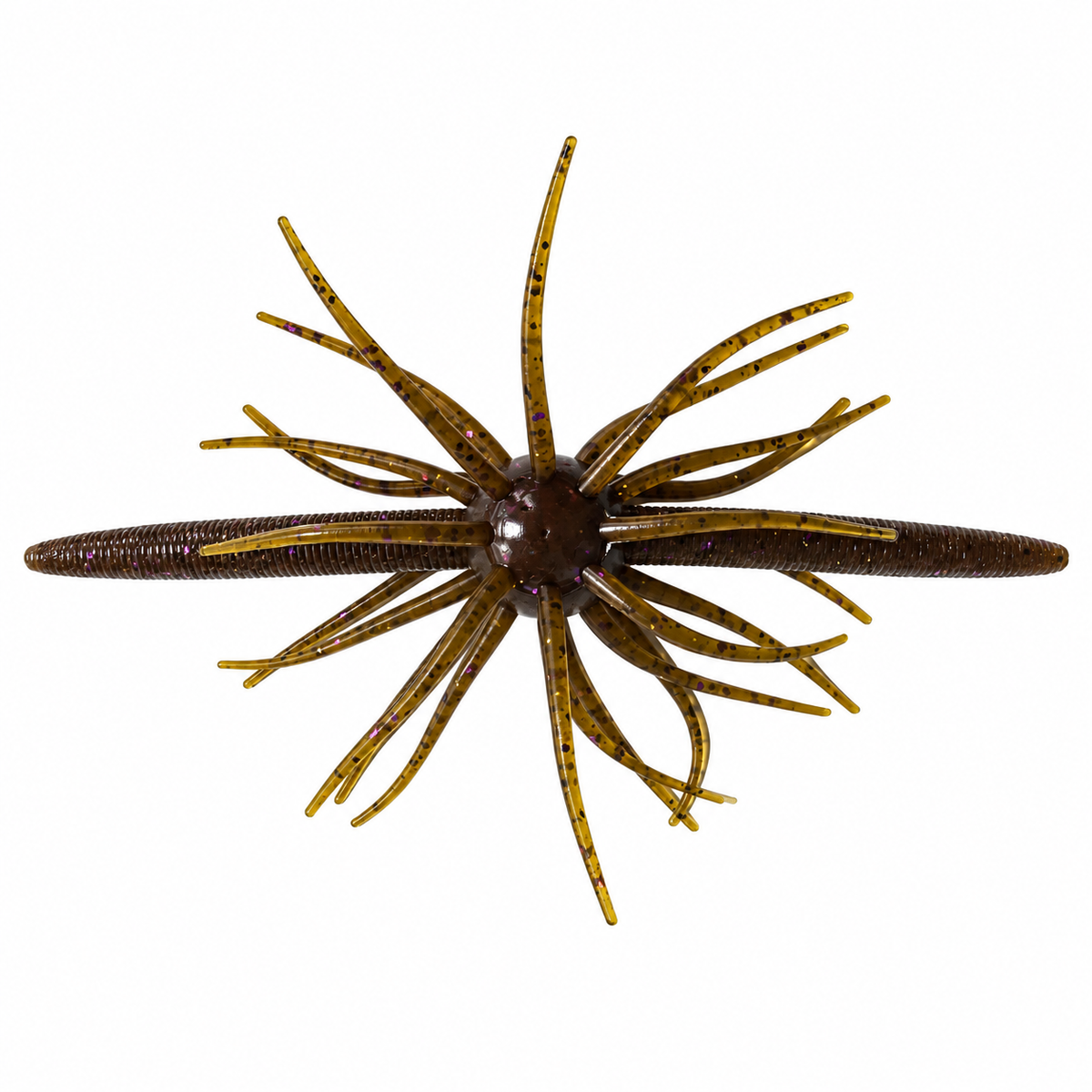 TMF Lures Wacky Urchin Green Pumpkin Purple