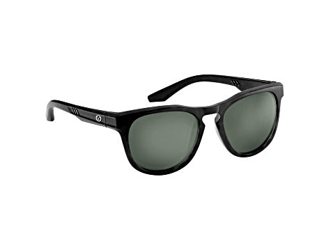 Flying Fisherman Polarized Sunglasses Breakers Gloss Black Black Smoke