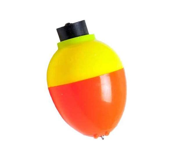 Betts Unweighted Plastic Floats Snap-On - Pear 1.25"