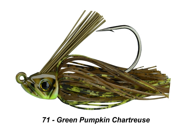 Picasso Swim Jig Green Pumpkin Chartreuse Tiger