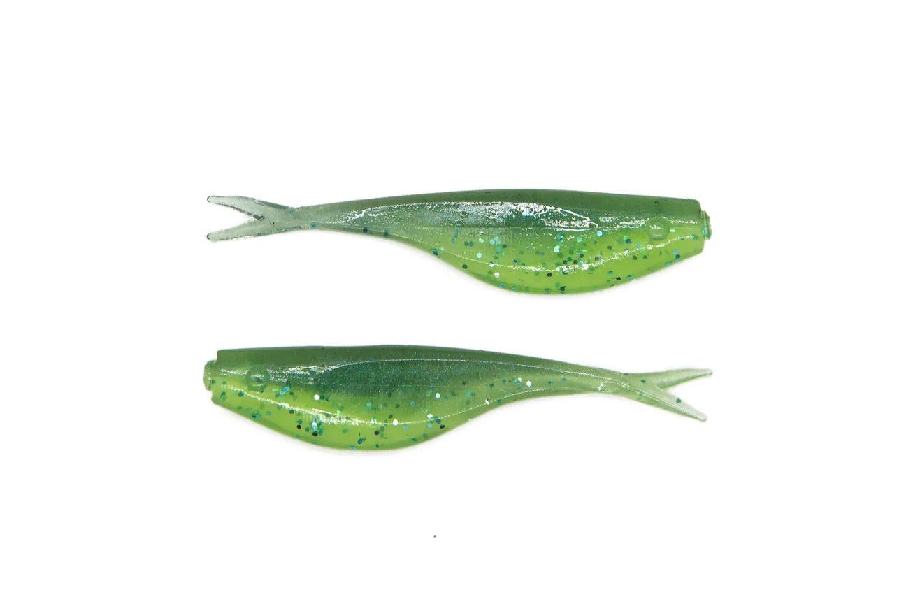 Slabs Tackle Slab Shad Blue Chartreuse