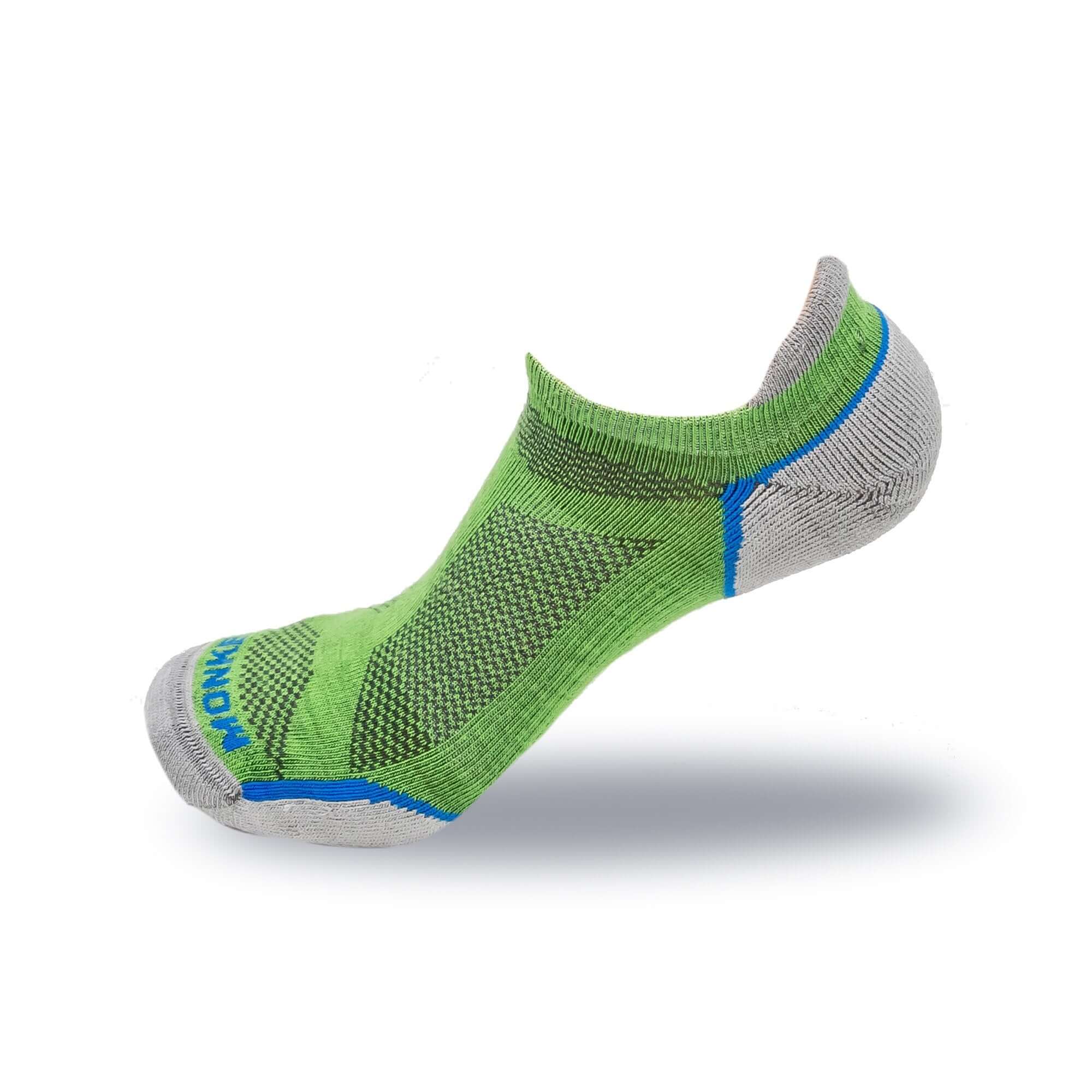 Fish Monkey Guide Series No Show Sock Lime