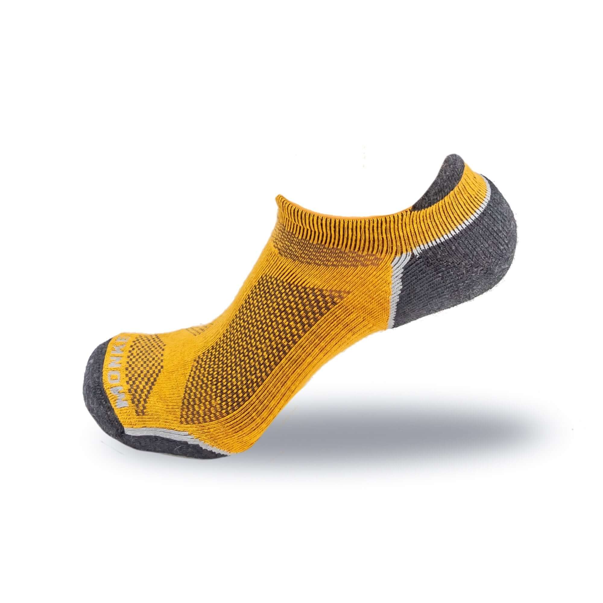 Fish Monkey Guide Series No Show Sock Tangerine