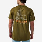 Burlebo Short Sleeve Tee Duck Wild - Hunter Green